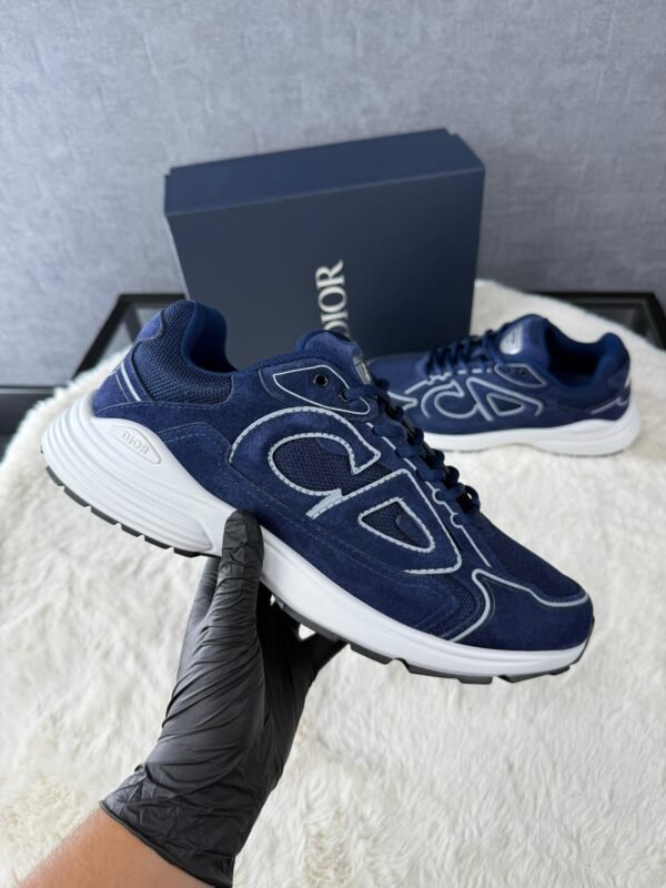 Christian Dior B30 Blue Suede