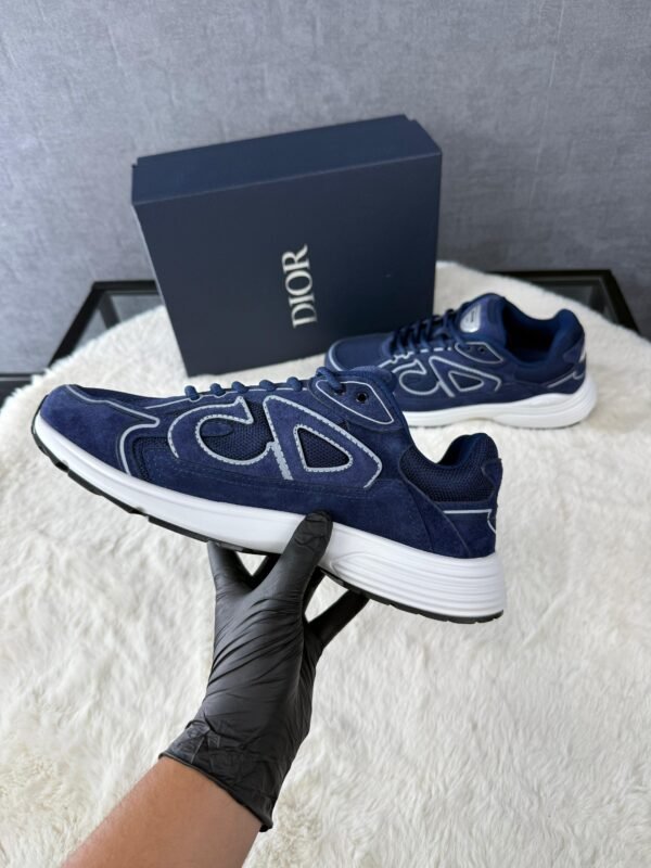 Christian Dior B30 Blue Suede