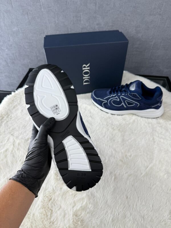 Christian Dior B30 Blue Suede