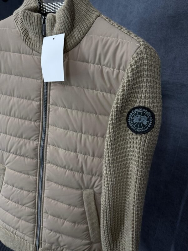 Canada Goose Cardigan Brown, Black Logo
