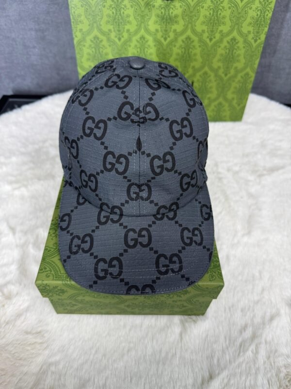 Gucci GG Ripstop Baseball Cap Grafiet