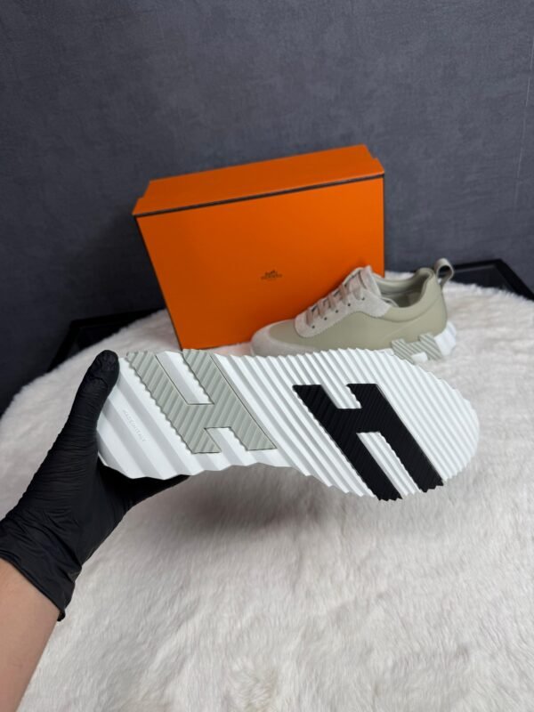 Hermes Bouncing Beige Sneakers