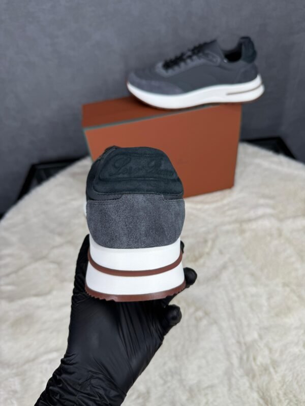 Loro Piana Weekend Walk Sneakers Grey Suede