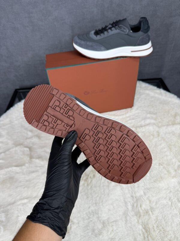 Loro Piana Weekend Walk Sneakers Grey Suede