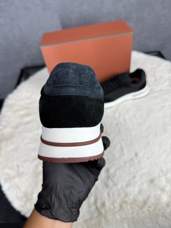 Loro Piana Weekend Walk Sneakers Black Suede