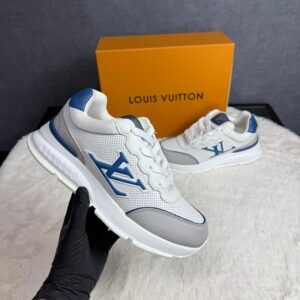 Louis Vuitton Run Away Classic Sneaker White Blue