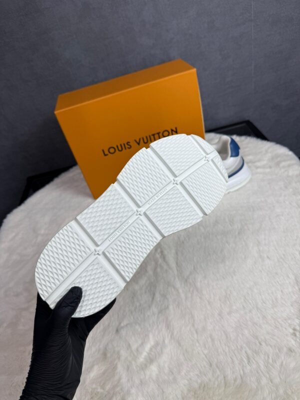 Louis Vuitton Run Away Classic Sneaker White Blue