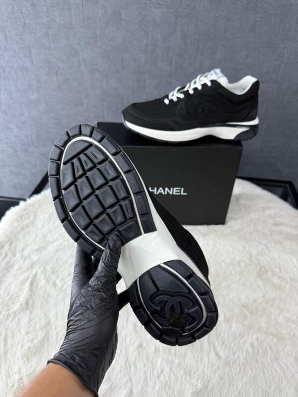 Chanel Sneakers Black White