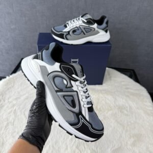 Christian Dior B30 Grey Black , Witte Zool