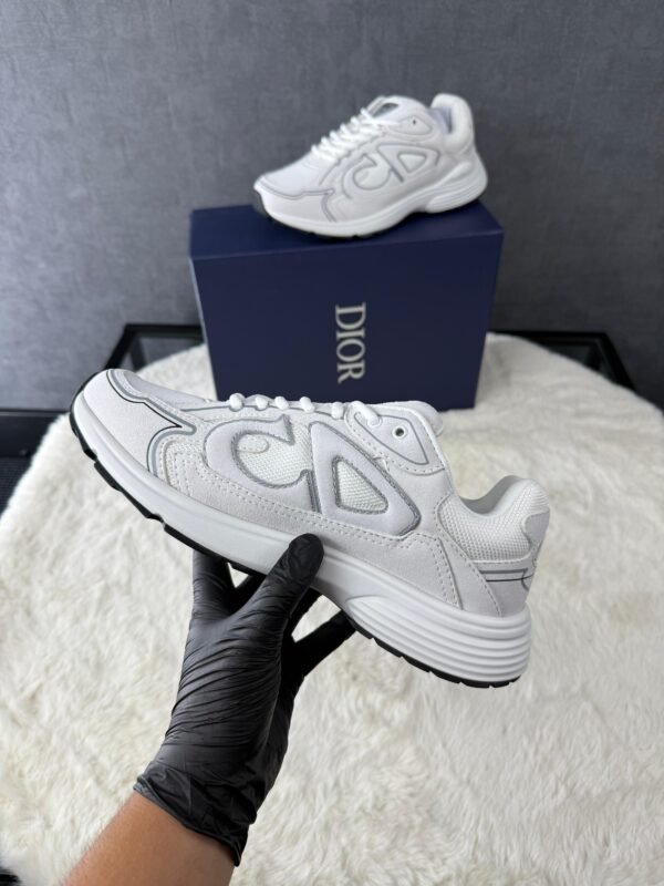 Christian Dior B30 White Suede