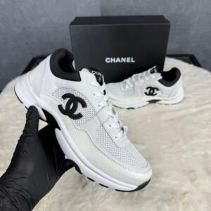 Chanel Sneakers Black White