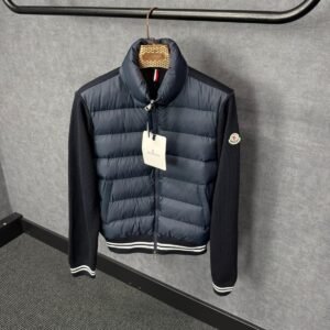 Moncler Cardigan Blue, NFC LOGO