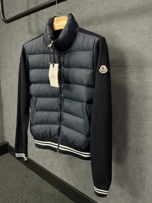 Moncler Cardigan Blue, NFC LOGO