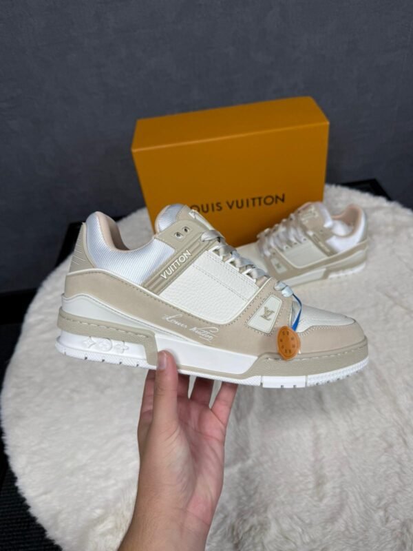 Louis Vuitton Trainers Beige