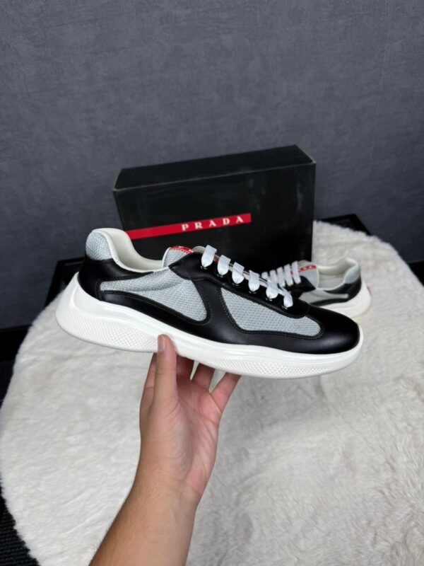 Prada Cups Black White Mat