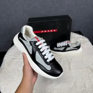 Prada Cups Black White Mat