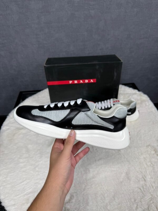 Prada Cups Black White Mat