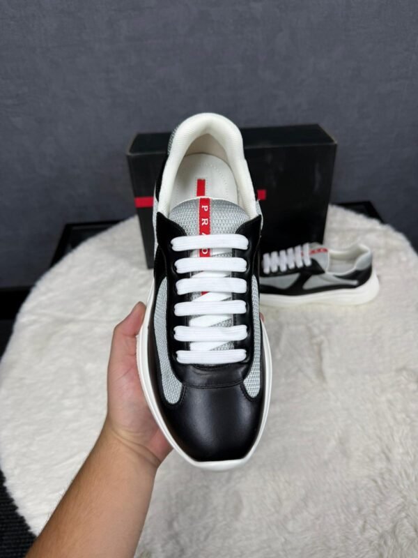 Prada Cups Black White Mat