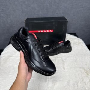 Prada Cups Black on Black Mat Color