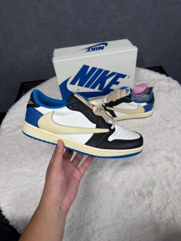 Nike Air Jordan 1 Low Travis Scott Sail/Military Blue