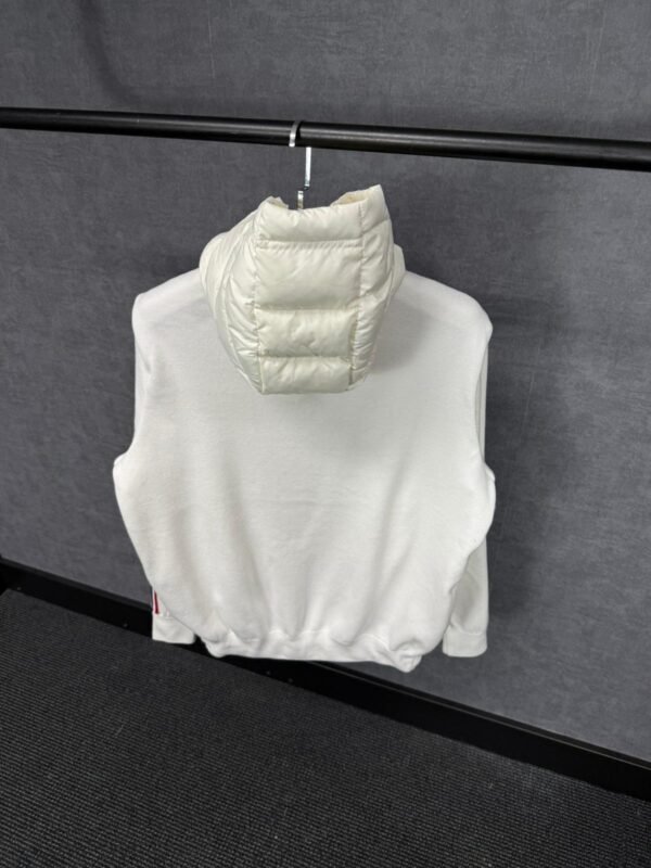 Moncler Cardigan Wit, NFC LOGO