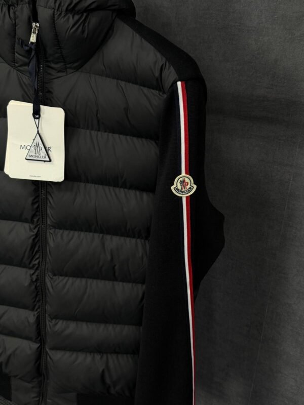 Moncler Cardigan Black, NFC LOGO