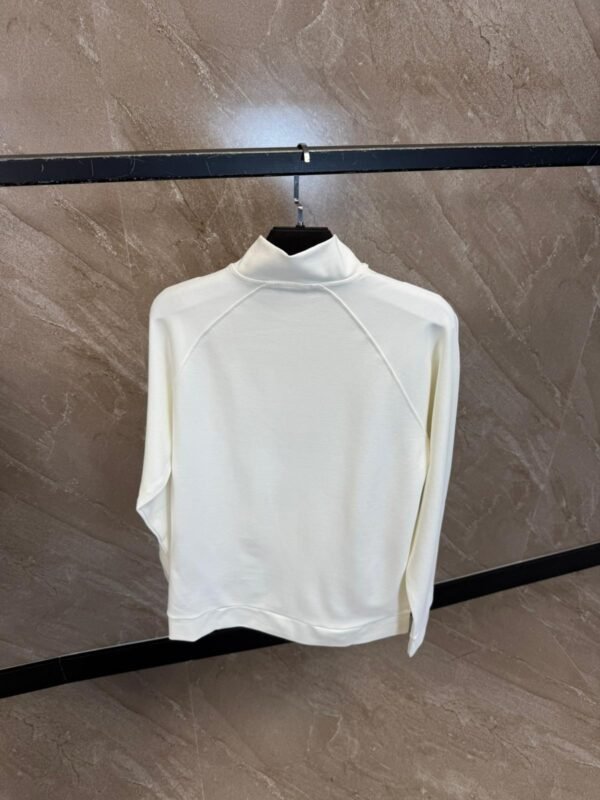 Celine White Sweaters Met Rits