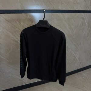 Jacquemus Sweater Black, Arm Letters