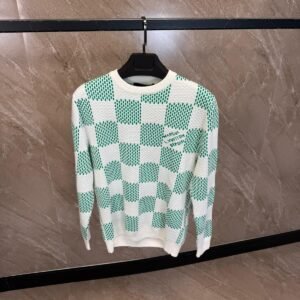 Louis Vuitton Sweater Green / White