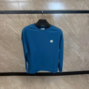 Moncler Sweaters Blue
