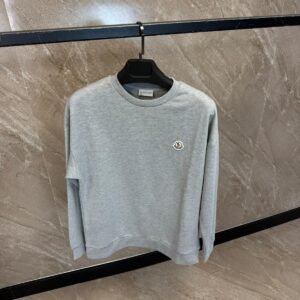 Moncler Sweaters Grey