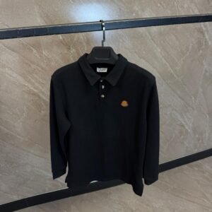 Moncler Polo Sweater Black