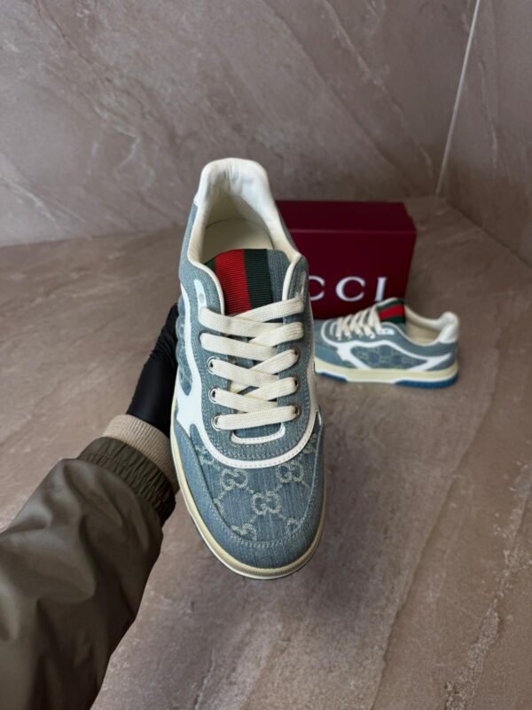 Gucci Re-Web Blue Sneakers