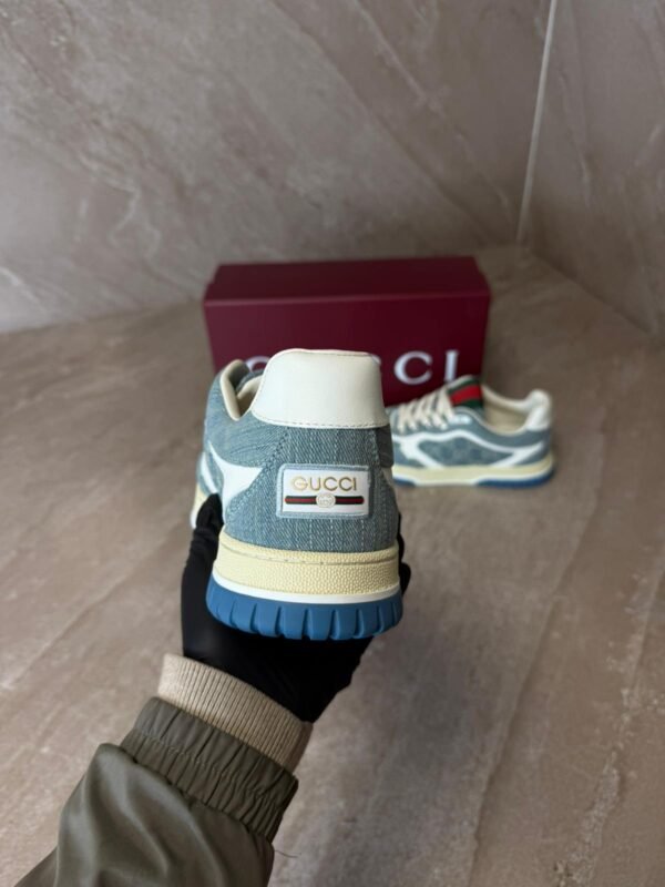 Gucci Re-Web Blue Sneakers