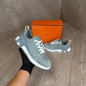 Hermes Bouncing Light Grey Sneakers