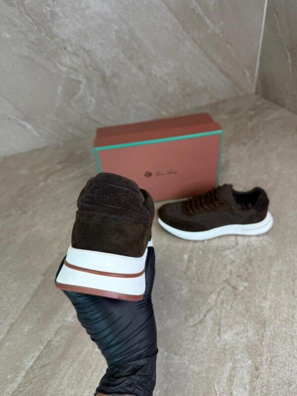 Loro Piana Weekend Walk Sneakers Brown Suede