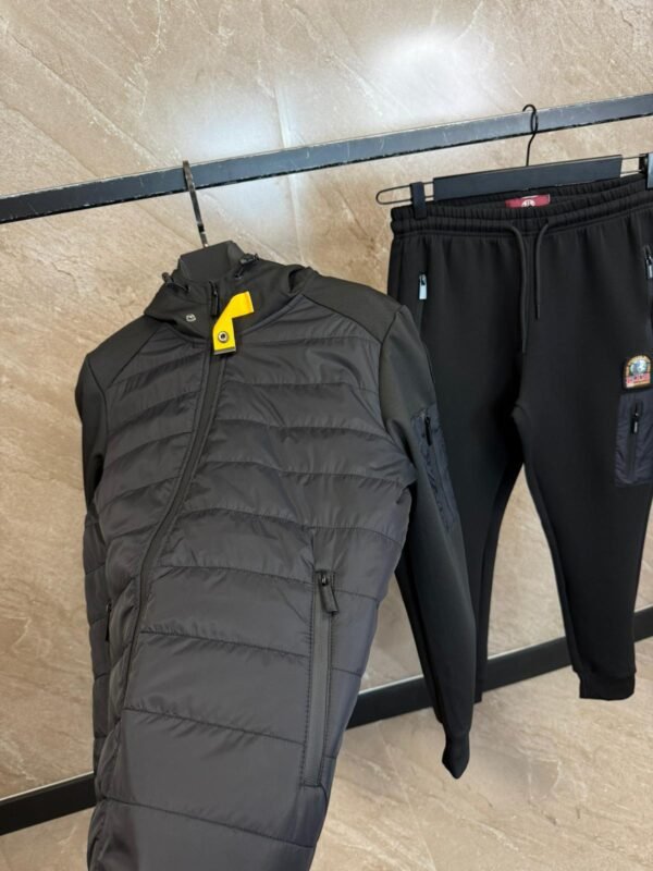 Parajumpers Black Trainingspak, Met Capuchon