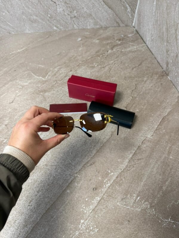 Cartier Brown Double Diamond Cut