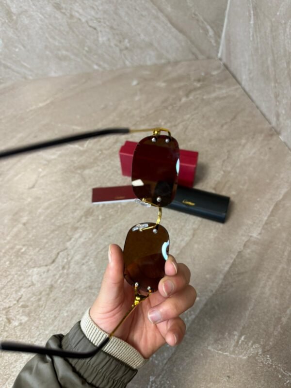 Cartier Brown Double Diamond Cut