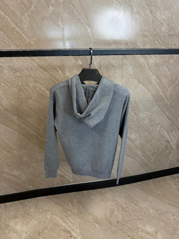 Loewe Hoodie Grijs, White Logo