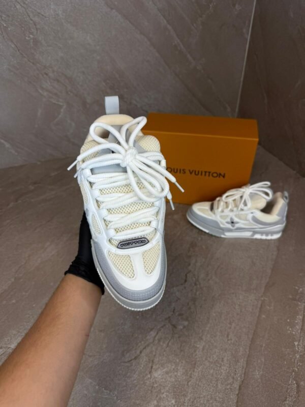 Louis Vuitton Skates Trainers Grey White
