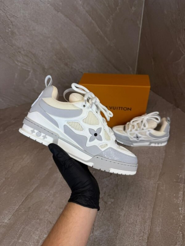 Louis Vuitton Skates Trainers Grey White