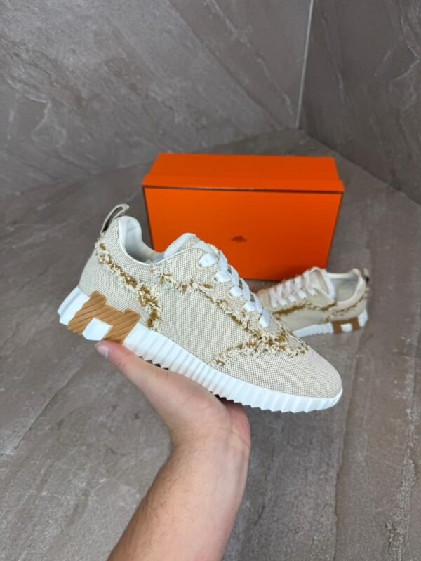 Hermes Bouncing Sneakers Women Beige