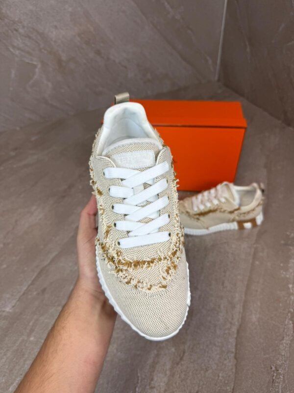 Hermes Bouncing Sneakers Women Beige