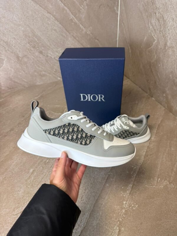 Christian Dior B25 Grey Leather