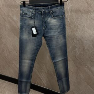 Dolce & Gabbana Blue Jeans, Orange Yellow Label