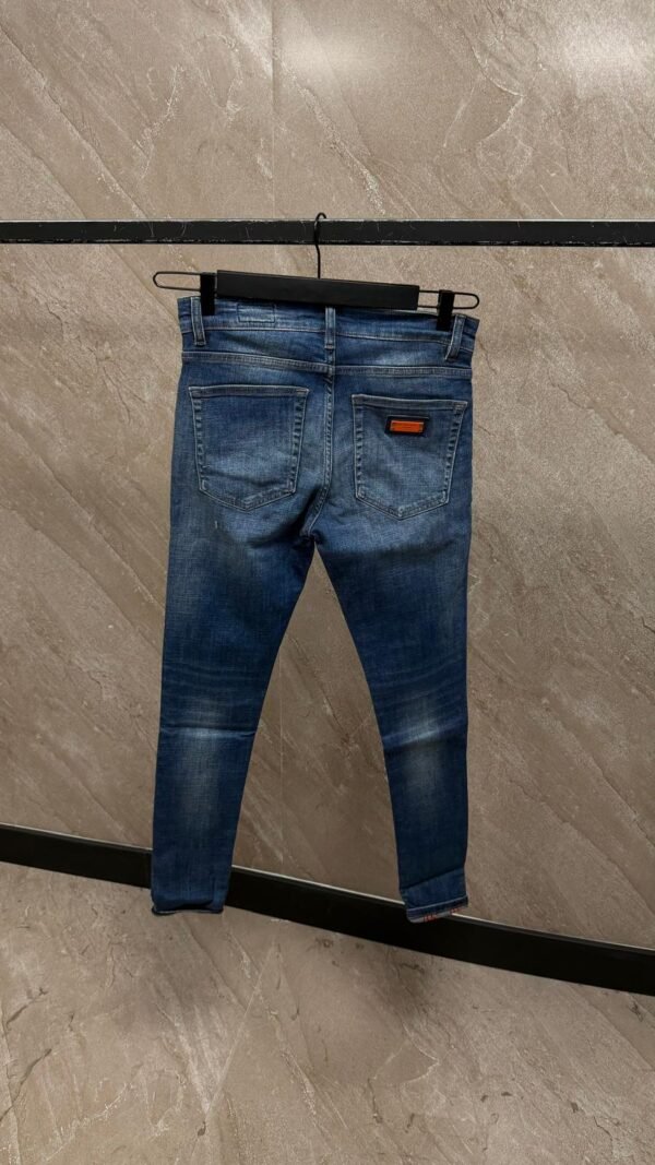 Dolce & Gabbana Blue Jeans, Small Red Logo