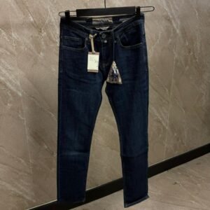 Jacob Cohen Dark Blue, Beige Label