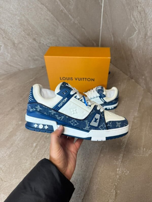 Louis Vuitton Trainers Blue White