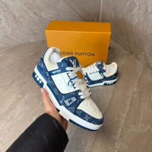 Louis Vuitton Trainers Blue White
